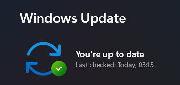 Windows Update settings